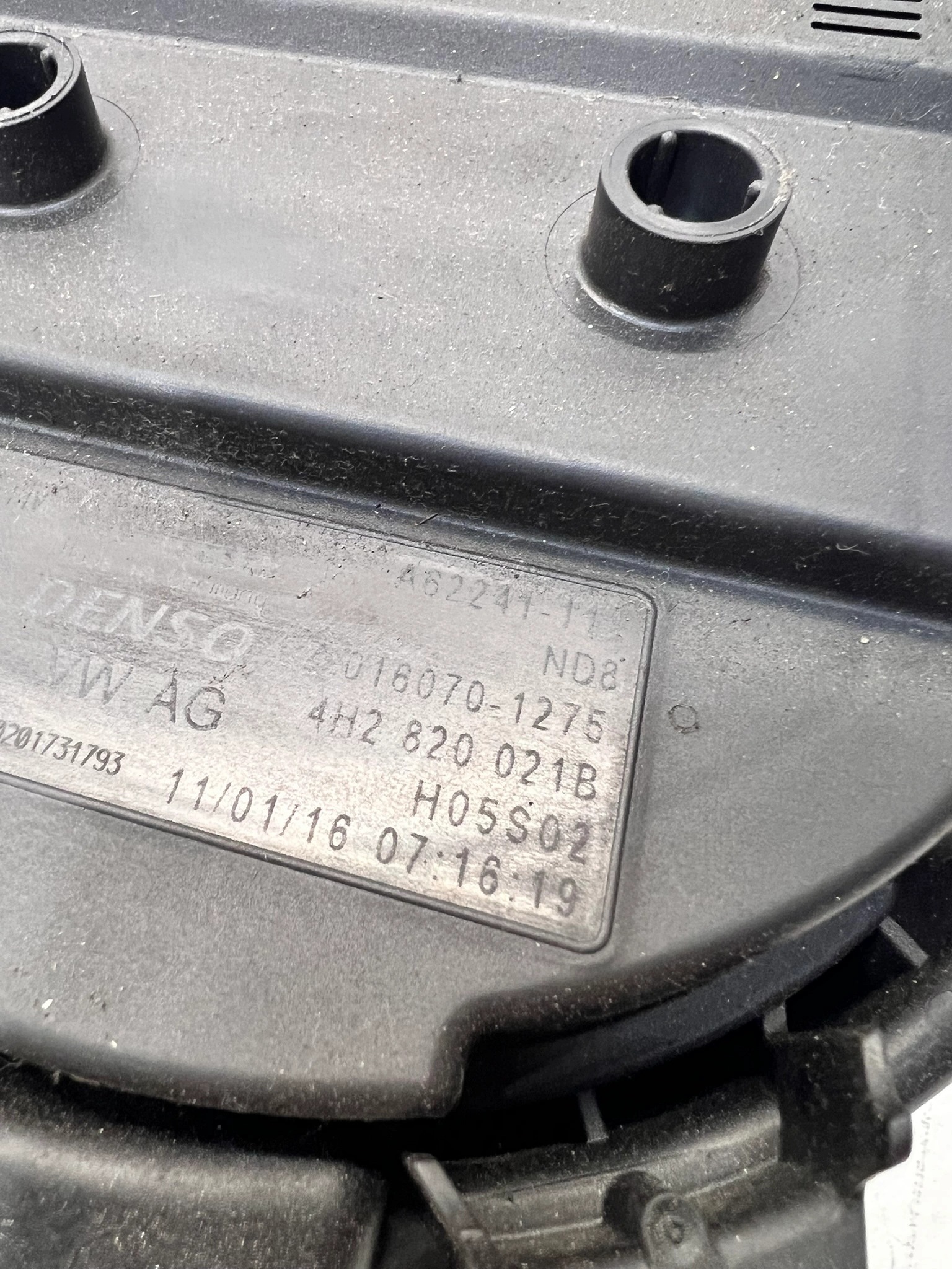 ventilátor tOPENÍ topení AUDI A6 C7 UK 4H2820021B