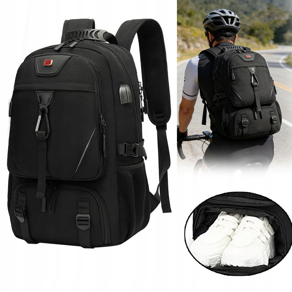 Sportovní batoh turistický batoh 80L, velký, prostorný, na výlety