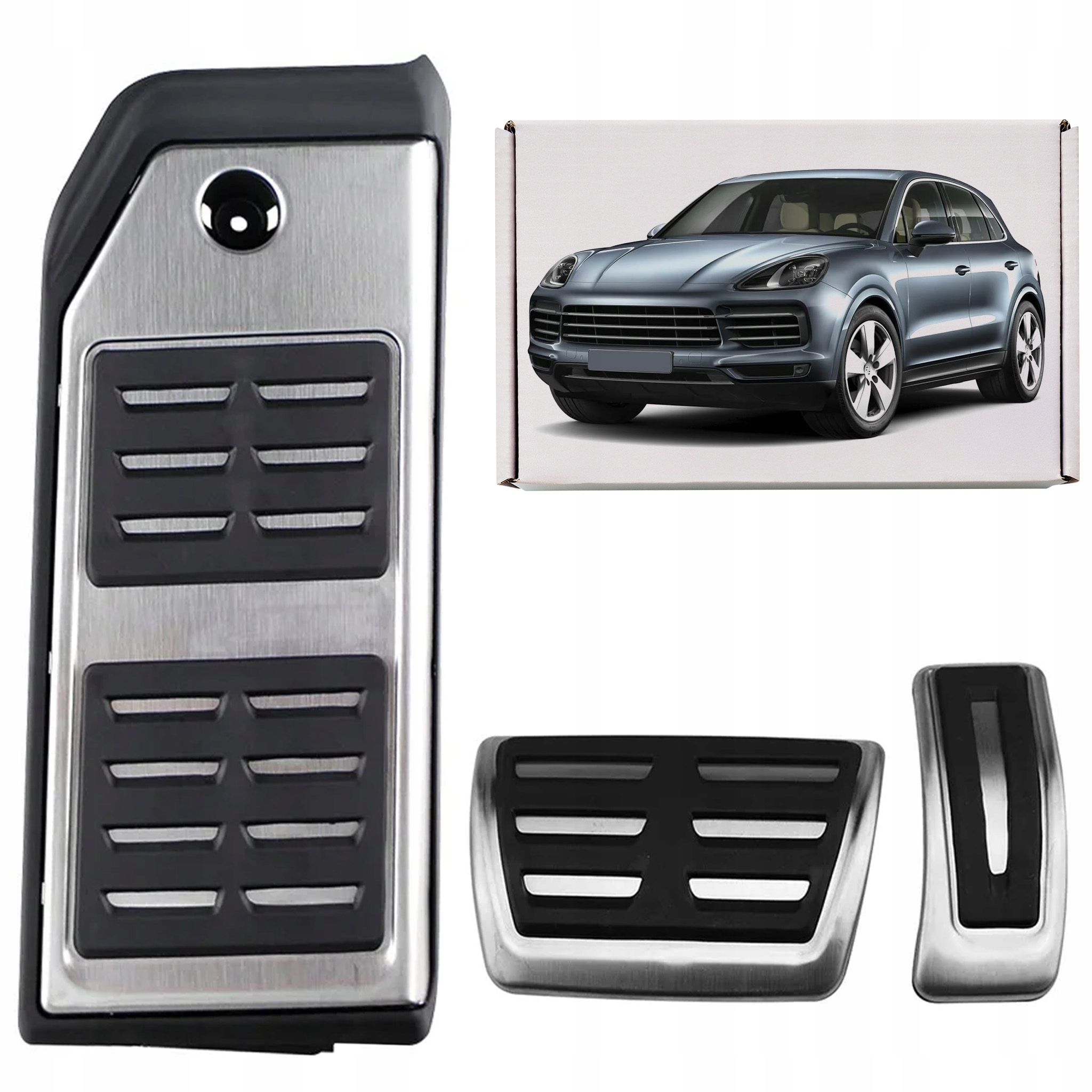 Porsche Cayenne III 2018+ Automatické Nasadzovacie Pedálové Návleky