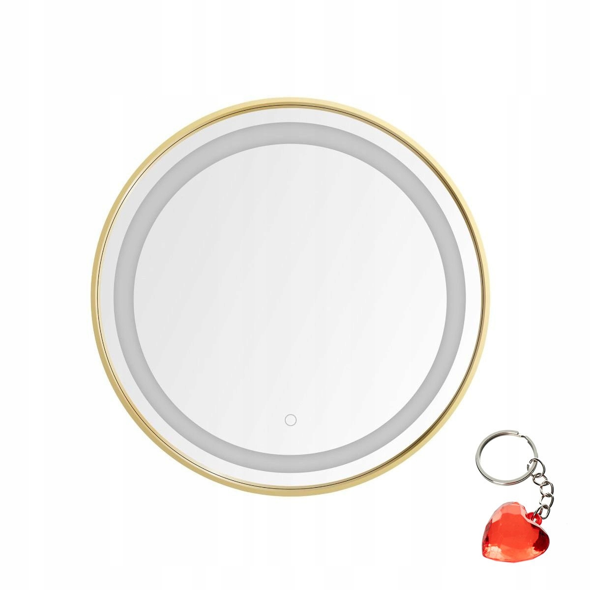 Okrúhle kúpeľňové zrkadlo s Led podsvietením 24W D251801 Zuma Line