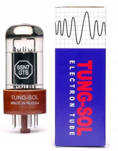 Лампа электронная 6SN7 GTB Tung-Sol