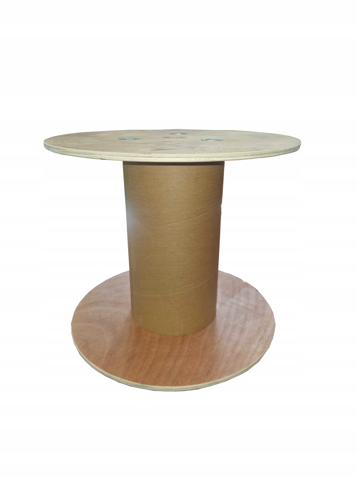 SZPULA SKLEJKA DREWNIANA PO KABLACH 37x32 SKRĘCANA