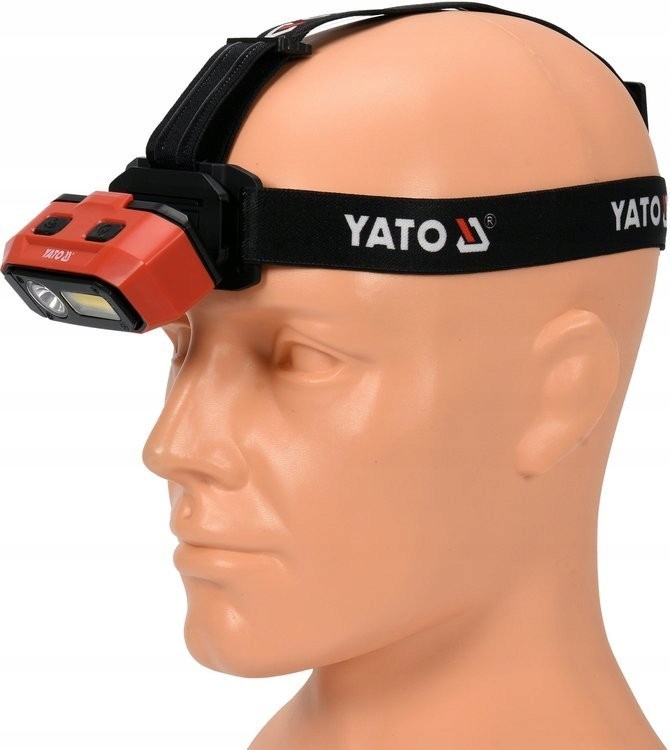 LATARKA CZOLOWA LED AKU MOCNA 800LM CZUJNIK RUCHU Producent code YT 08594