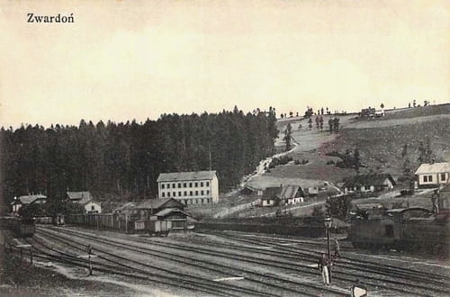 

Zwardoń stacja kolejowa-Reprodukcja 19268