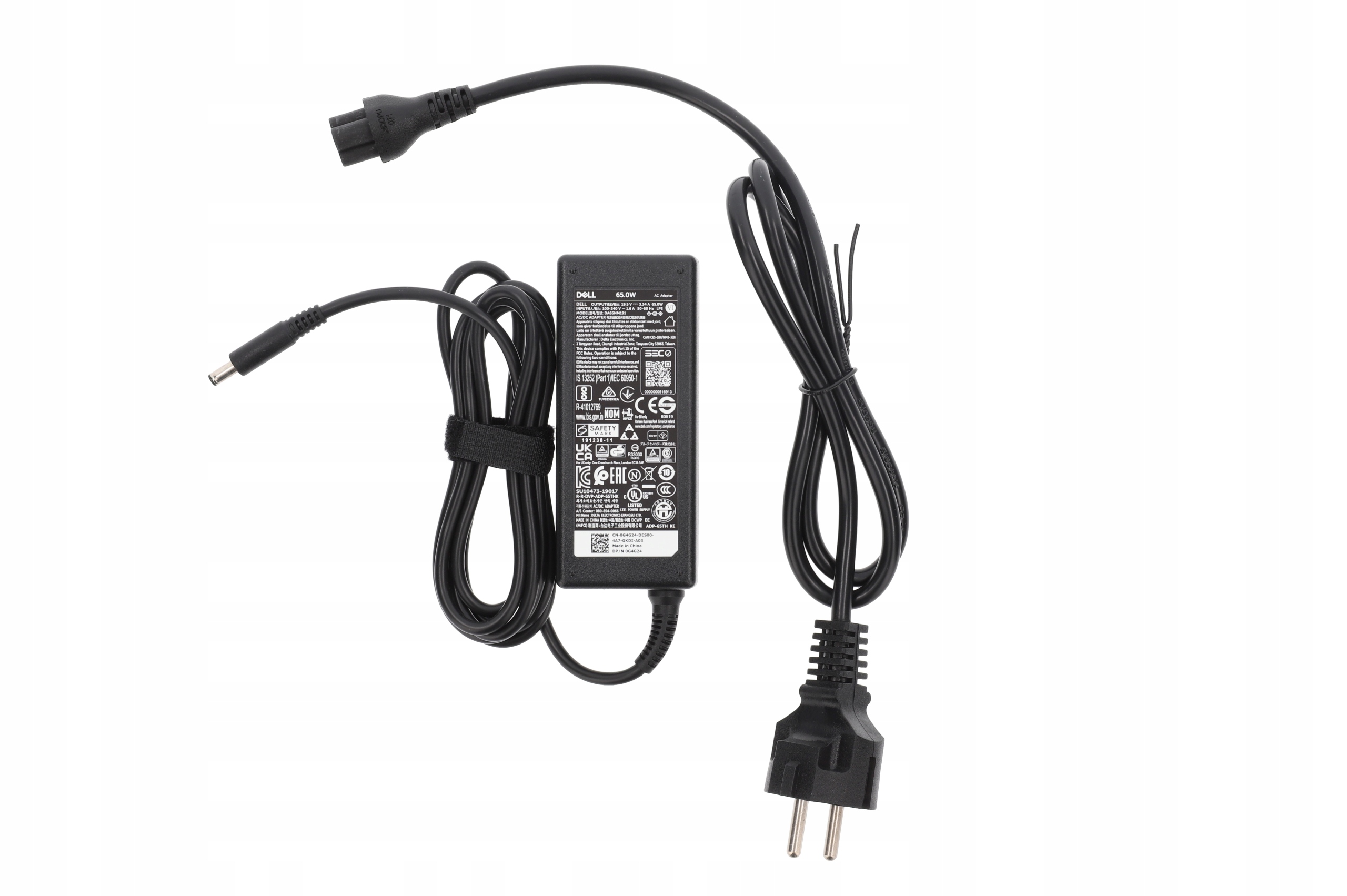 Zasilacz Dell 65W 3.34A 4.5mm HA65NS5 LA65NS2 G6J41 MGJN9 43NY4