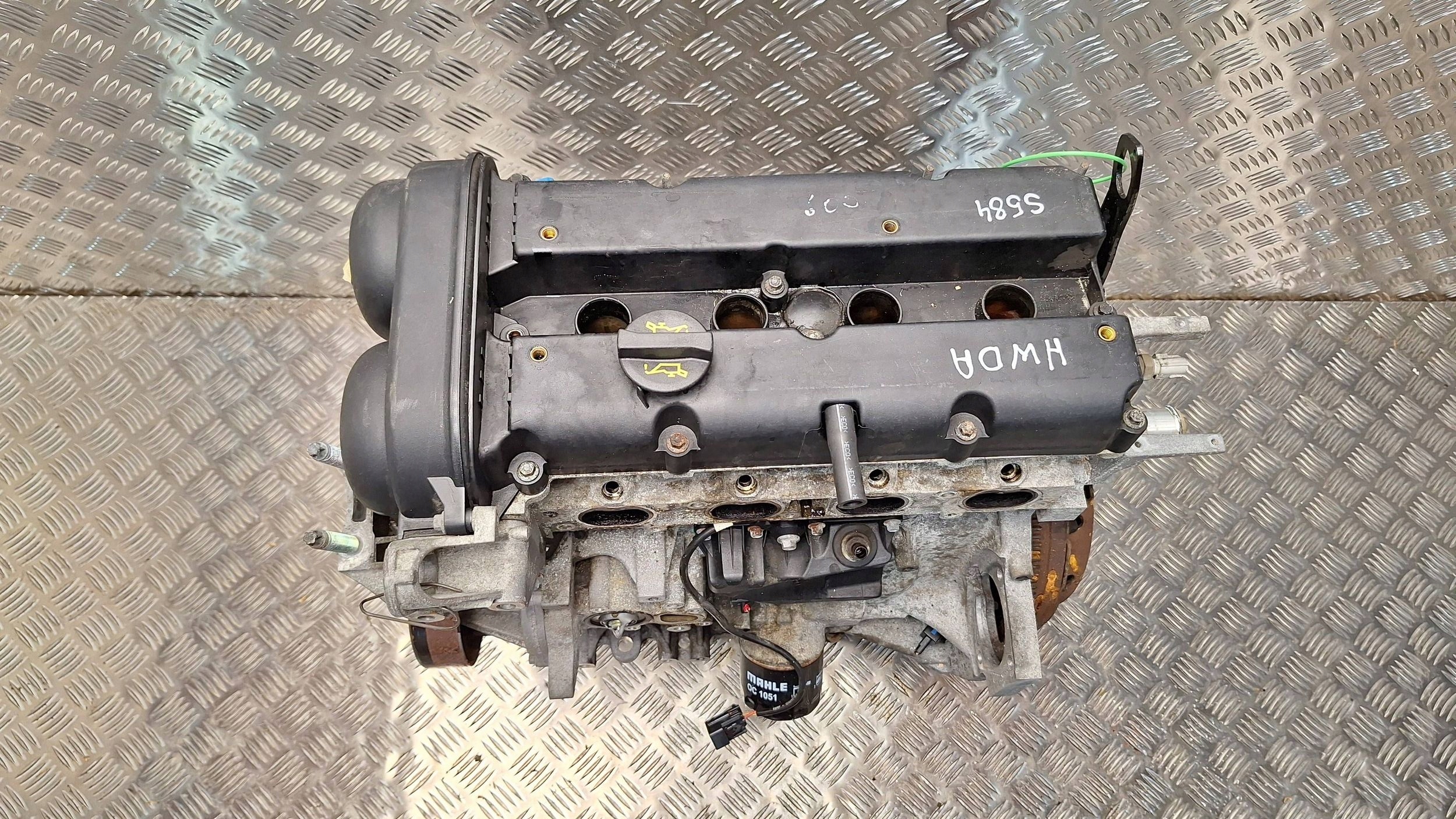 engine HWDA FOCUS MK2 C-MAX MK1 VOLVO C30 S40 V50 1.6 16V 100KM unprotected pillar