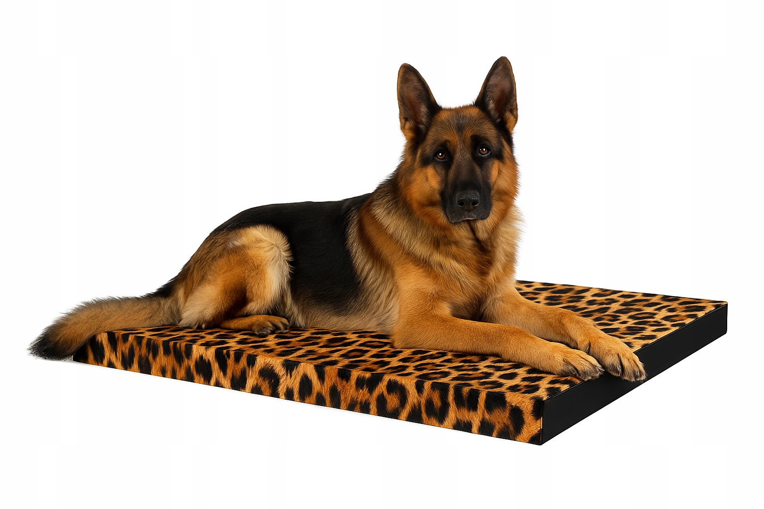 Matrace ortopedický pelíšek pro psa paměťová pěna XXL 110x80x7 Panterka