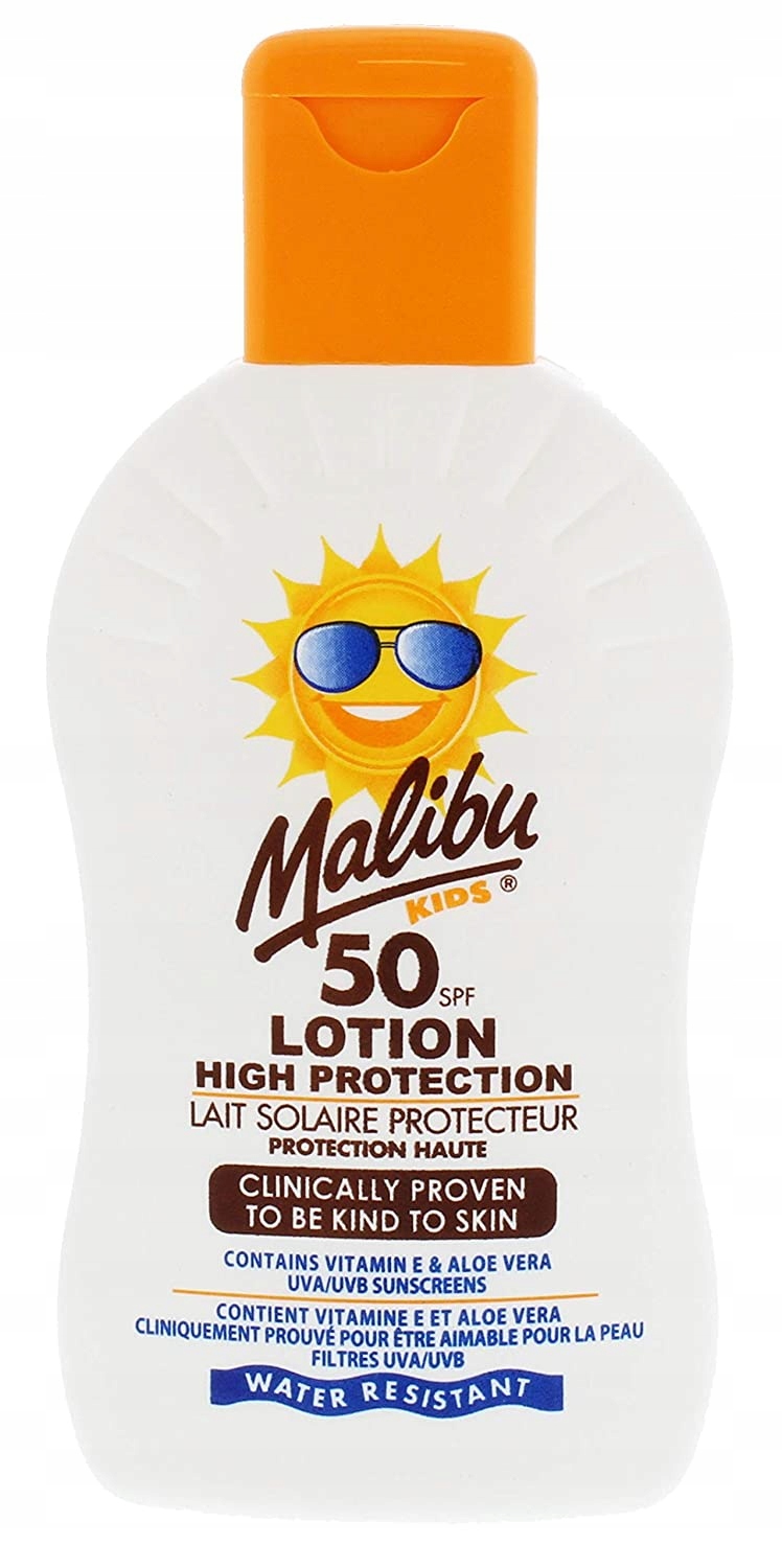 Malibu Kids Lotion Detský ochranný balzam SPF50 200ml