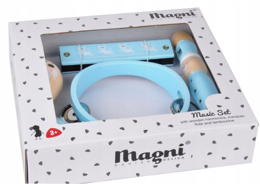 

Zestaw Instrumentów dla dzieci 4el Niebieski