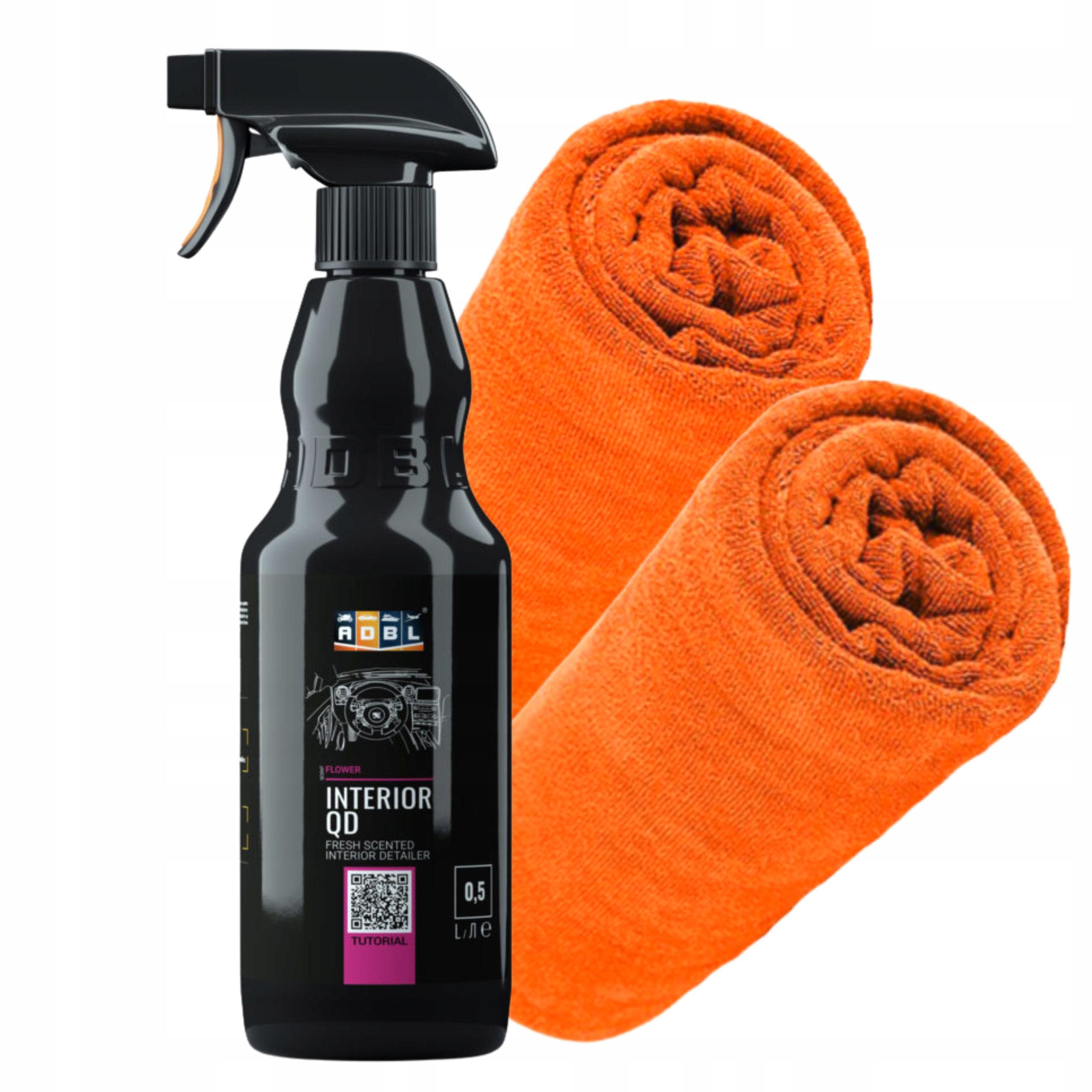 

Adbl Interior Qd 500ml Czyści i zabezpiecza 2in1