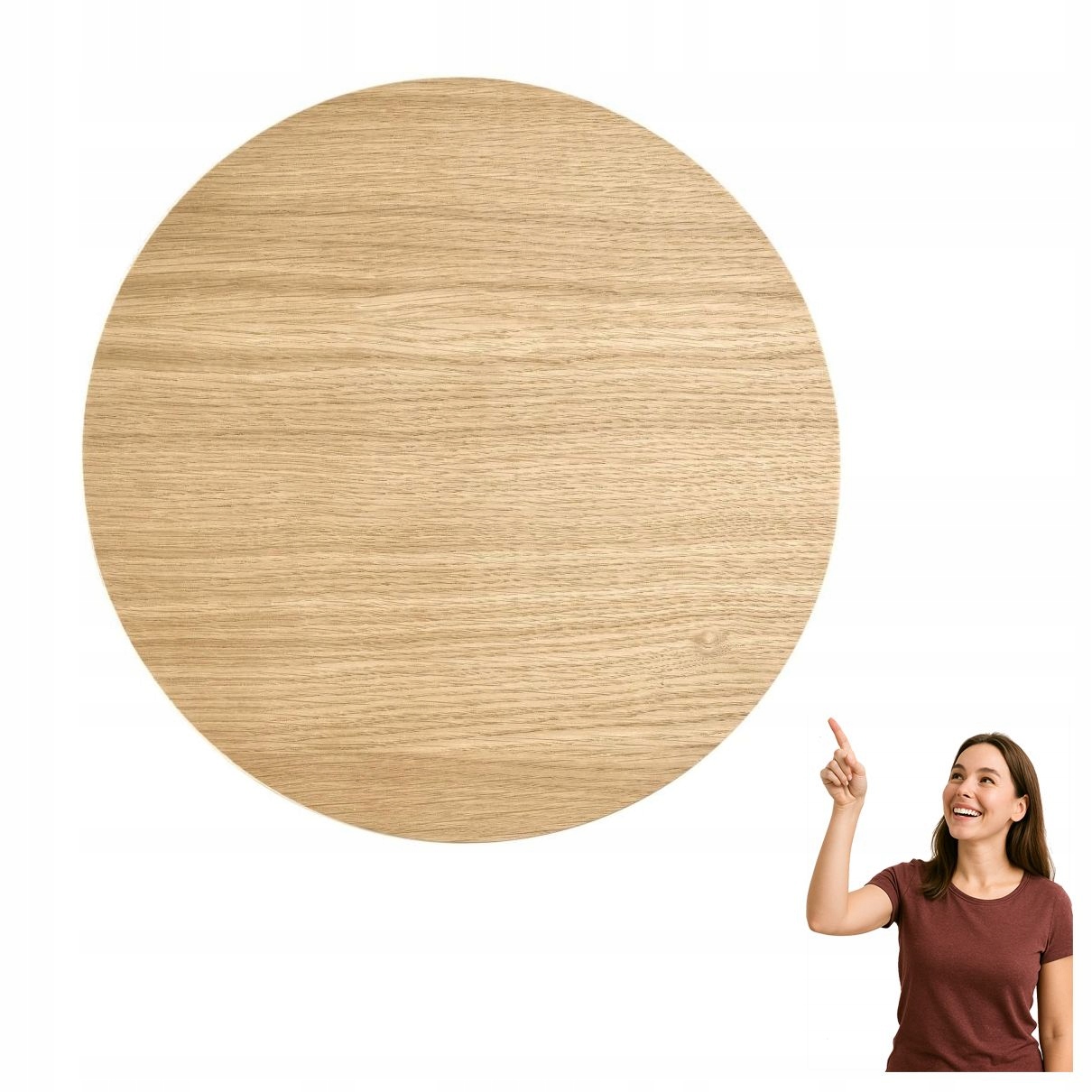 Nástenná lampa Luna Wood 300 3377 Tk Lighting