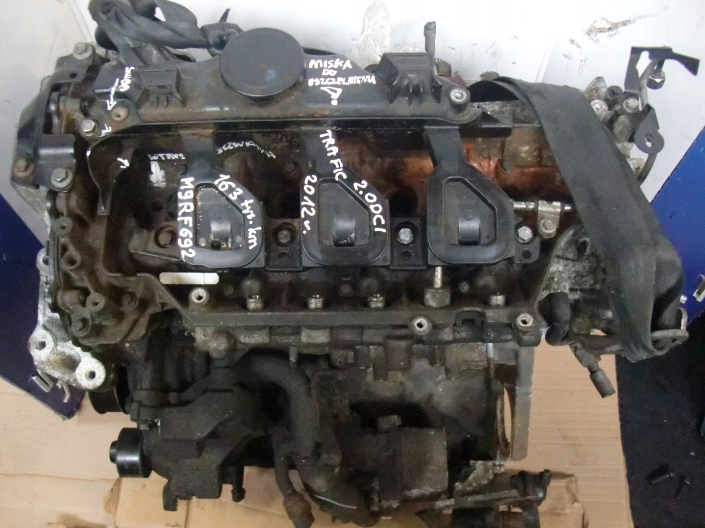 RENAULT TRAFIC LIFT OPEL VIVARO 2.0DCI SILNIK M9RF692