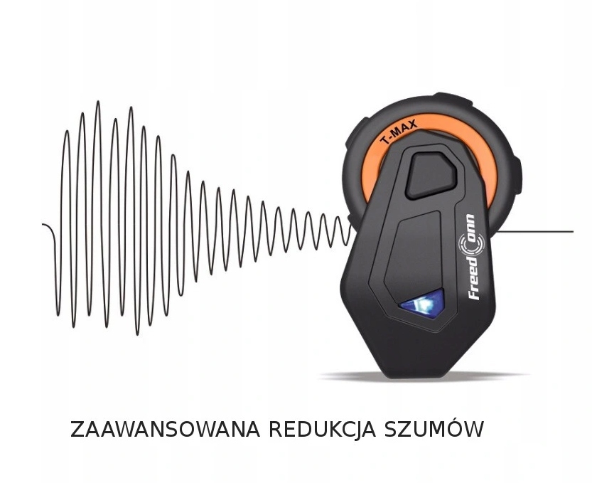 Interkom Motocyklowy FREEDCONN T MAX RADIO FM Connection Type Bluetooth
