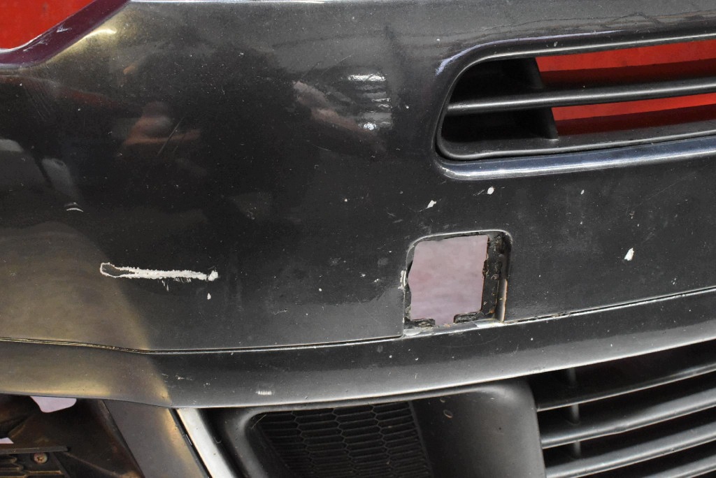 bumper front front graphitic PDC CITROEN C5 II X7 III 08-17
