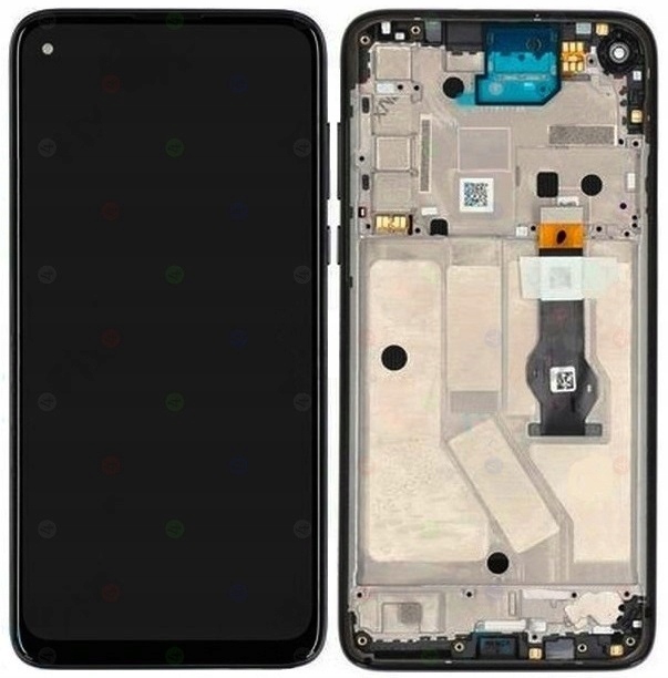 Nowy Ekran LCD Motorola Moto G8 Power XT2041, XT2041-1, XT2041-2 z Ramką