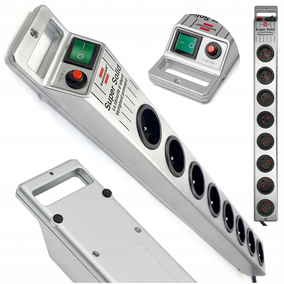 Przedłużacz Listwa Zasilająca Brennenstuhl 8 Gniazd