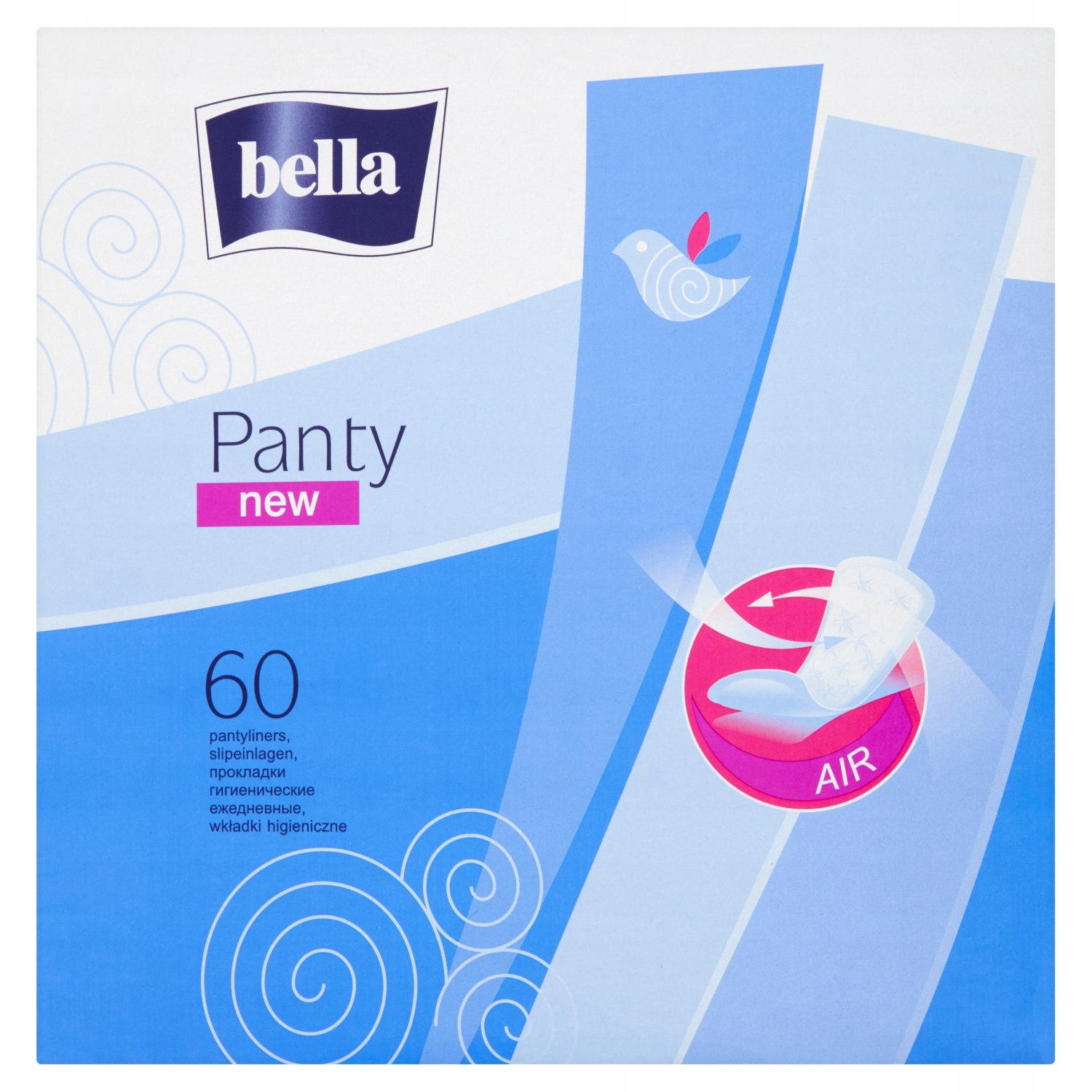 

Wkładki Bella Panty New higieniczne 60 szt.