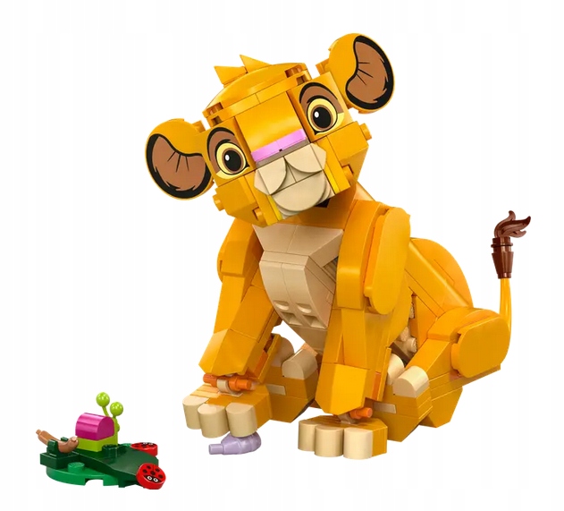 LEGO 43243 DISNEY KRÓL LEW LWIĄTKO SIMBA Marka LEGO