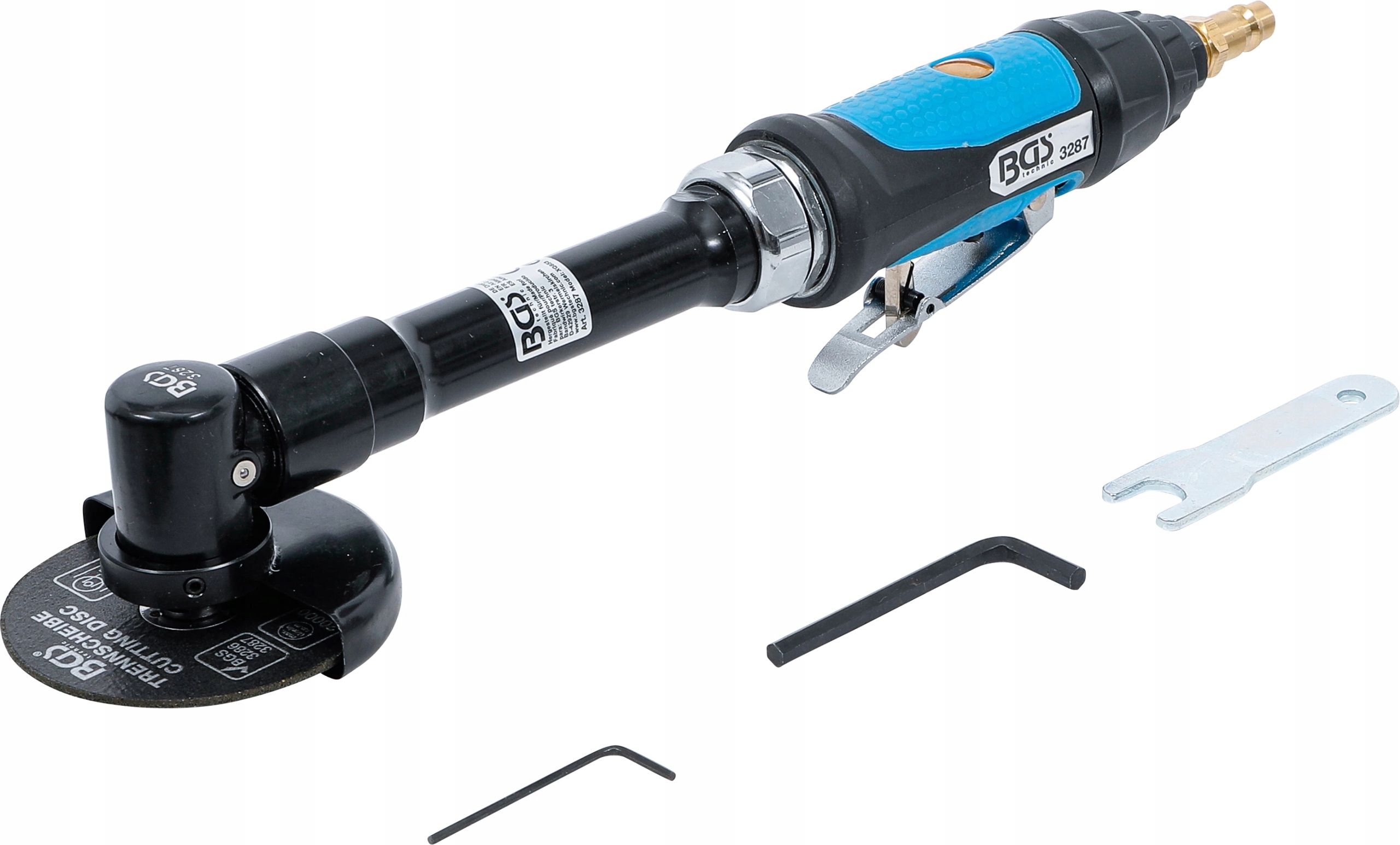 Bgs 3287, Pneumatická brúska veľmi dlhá 310 mm