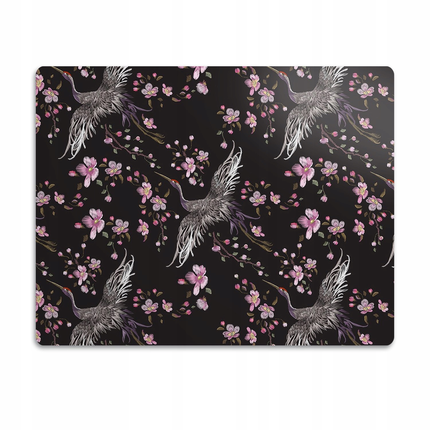 Levně Pro kočky podložka pod záchod Čaple a květiny 60x40 cm