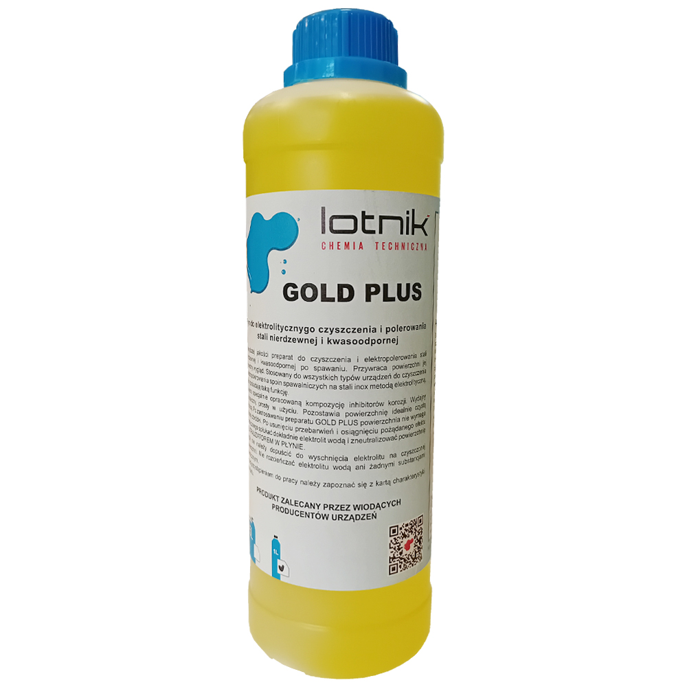 Lotnik Gold Plus Środek do elektrolitycznego polerowania stali