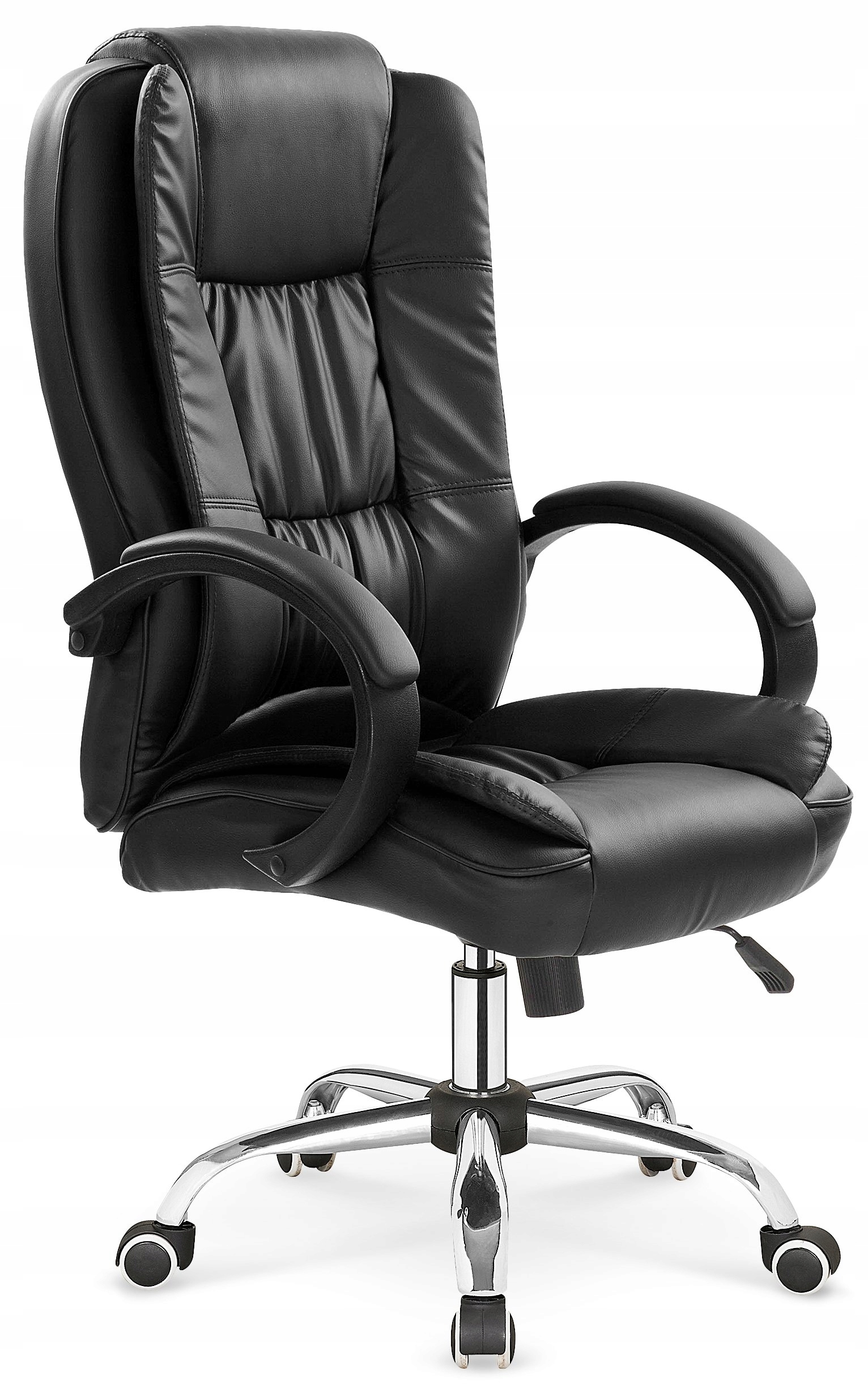 CZARNY Fotel biurowy obrotowy RELAX Halmar