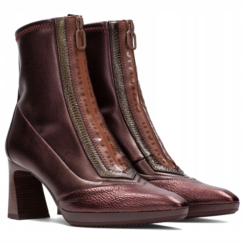Dámské kotníkové boty Hispanitas CHI254186 BOLMET-I25 Wine bordové Kůže Vel. 37