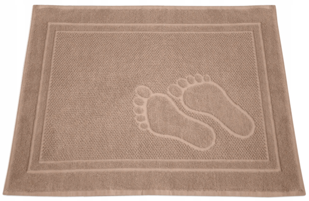 

Dywanik łazienkowy Feet 50x70 Beżowy Stópki Greno