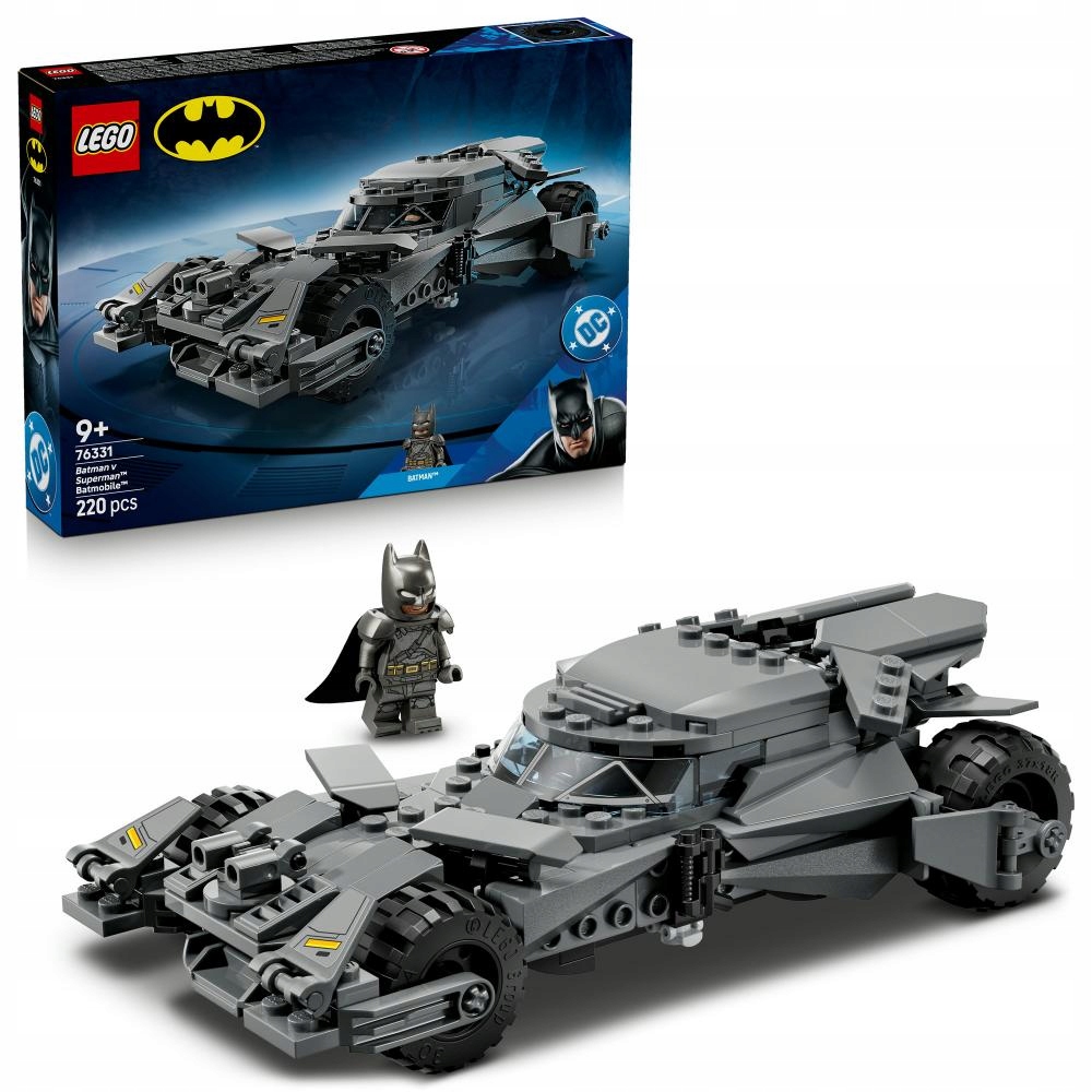 Lego 76331 DC Comics Heroes Batmobil z filmu Batman v Superman