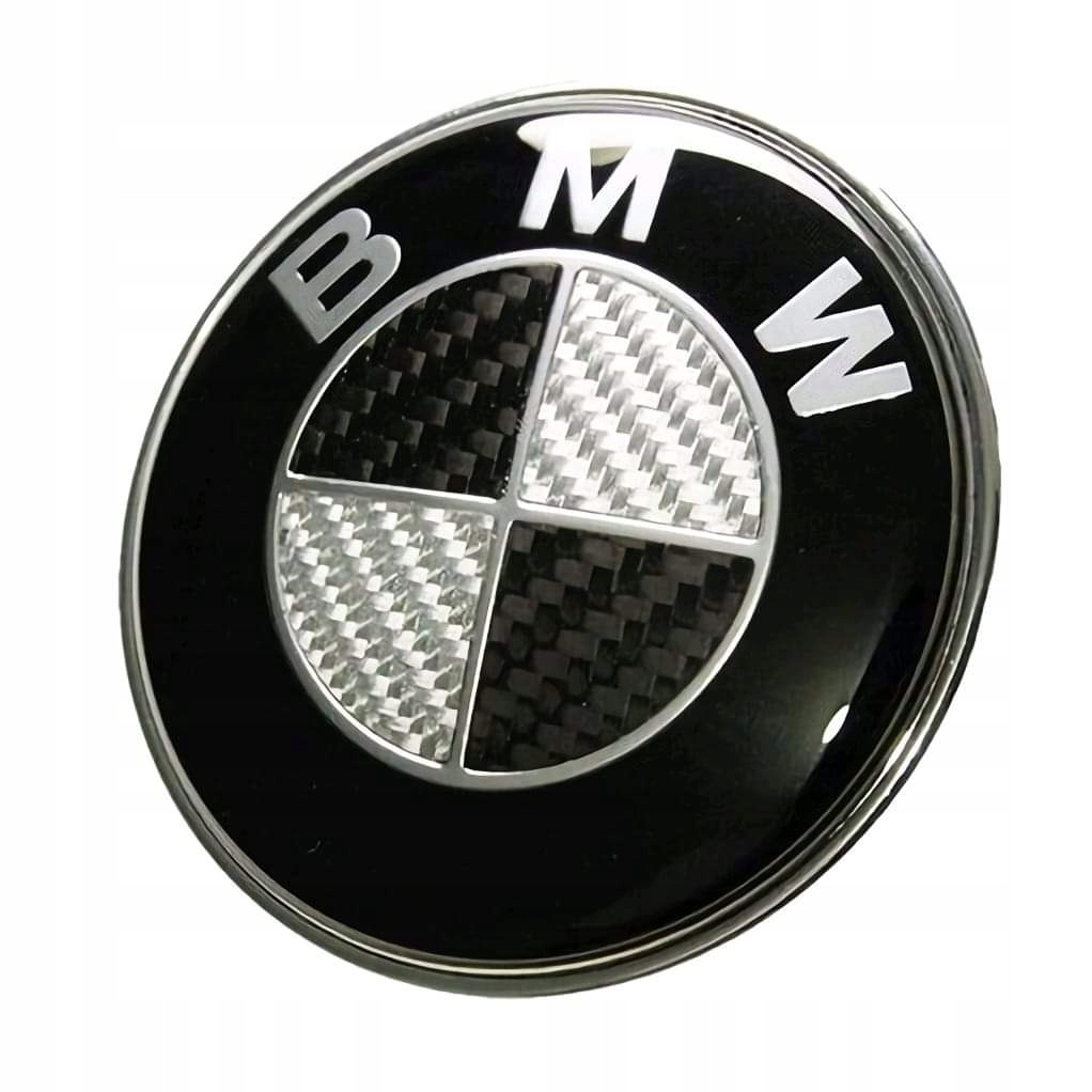 

Bmw Emblemat LOGO82mm Na Maskę Klapę Carbon Tuning