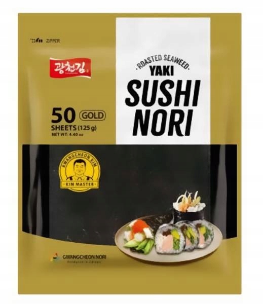 

Algi Glony do sushi Nori Gold 50 szt.