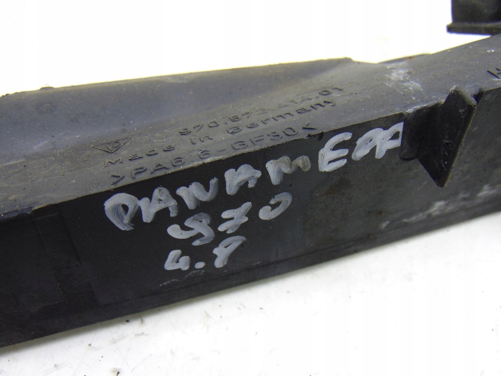 bumper bracket right rear part PORSCHE PANAMERA and 970
