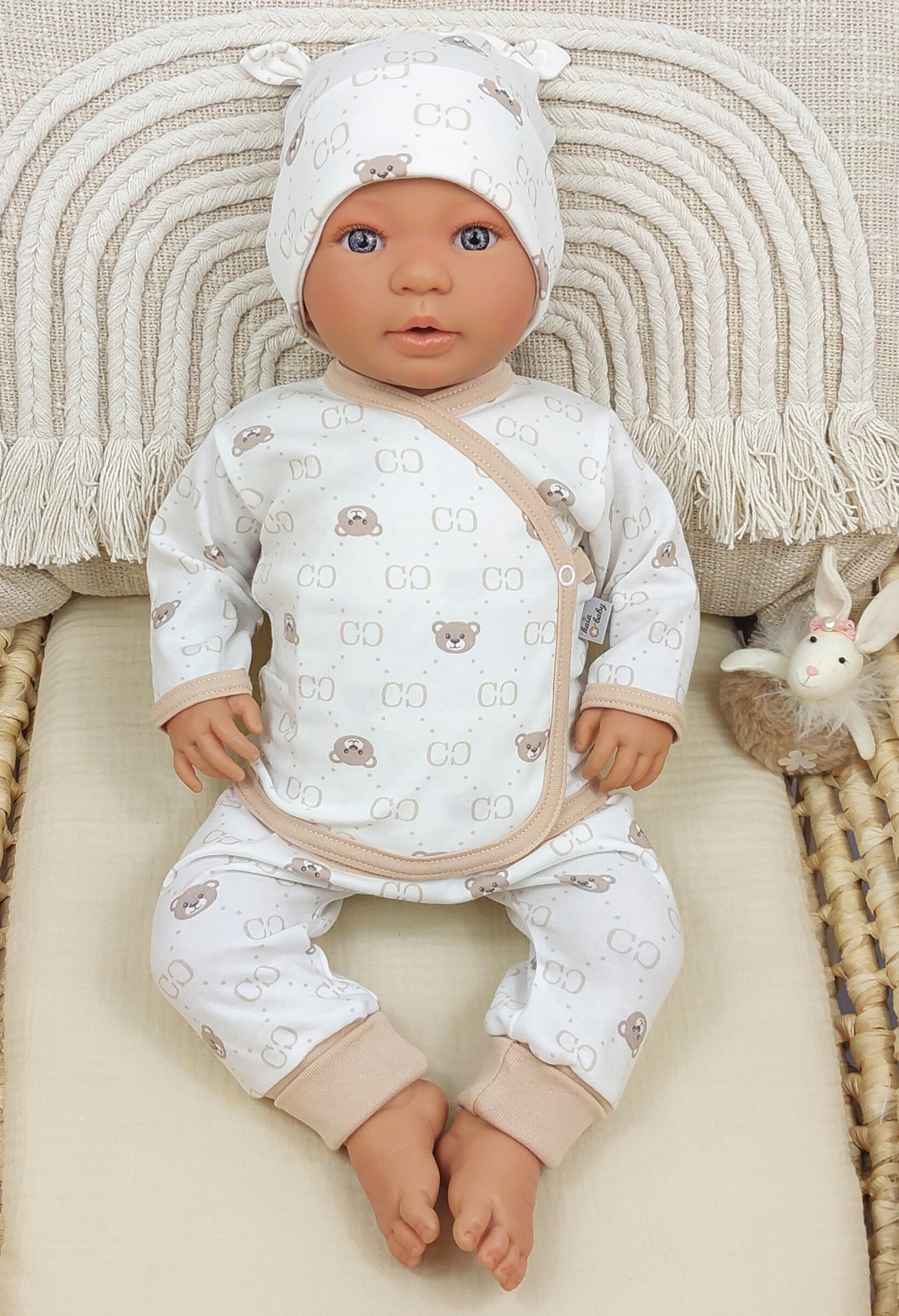 KOSZULKA NIEMOWLĘCA KOPERTOWA KAFTANIK 62 /53/ Marka kaia-baby