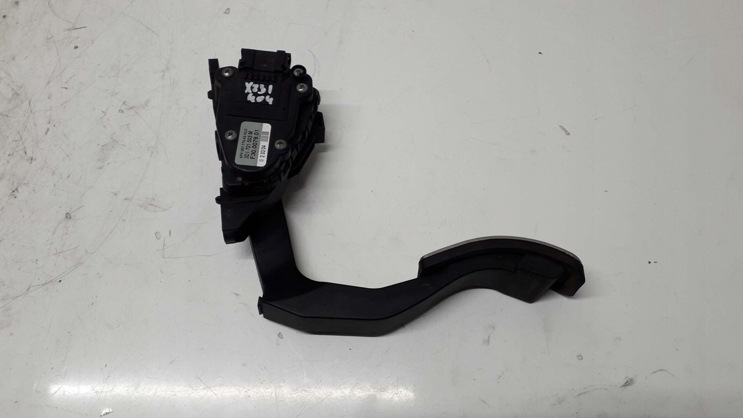 VW PHAETON PEDAŁ GAZU POTENCJOMETR 3D1721503M