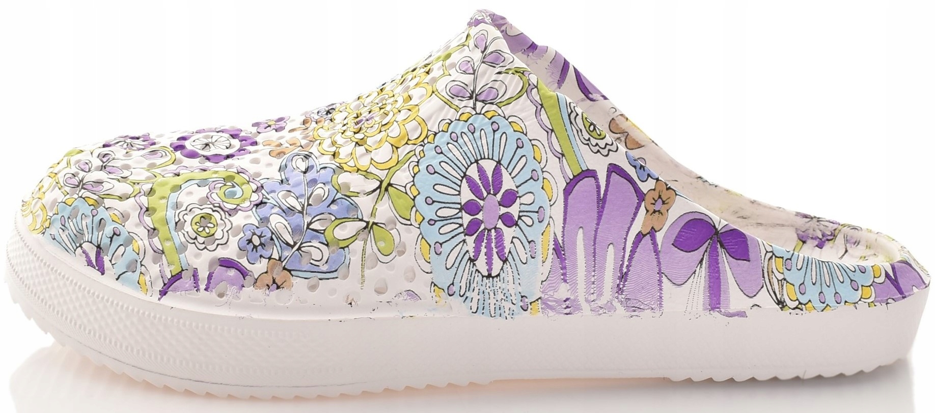 LEKKIE DAMSKIE KLAPKI PIANKI CHODAKI WE WZORY BUTY DO DOMU OUTDOOR Rozmiar 37