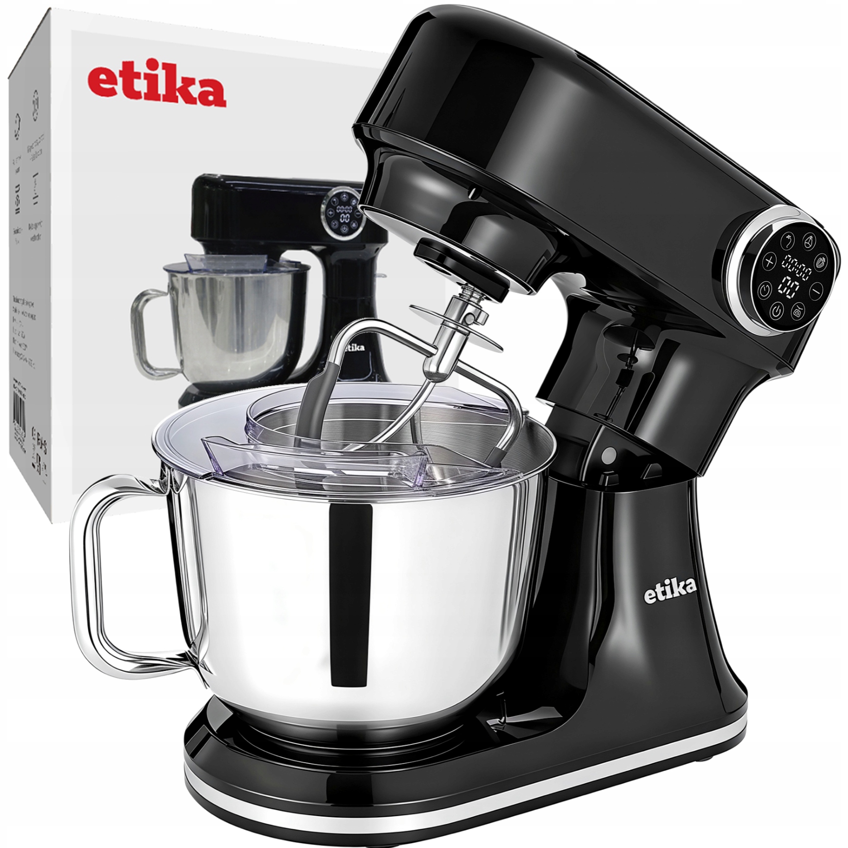 Robot Planetarny Kuchenny Mikser Z Metalową Misą 3000W Profesjonalny Waga