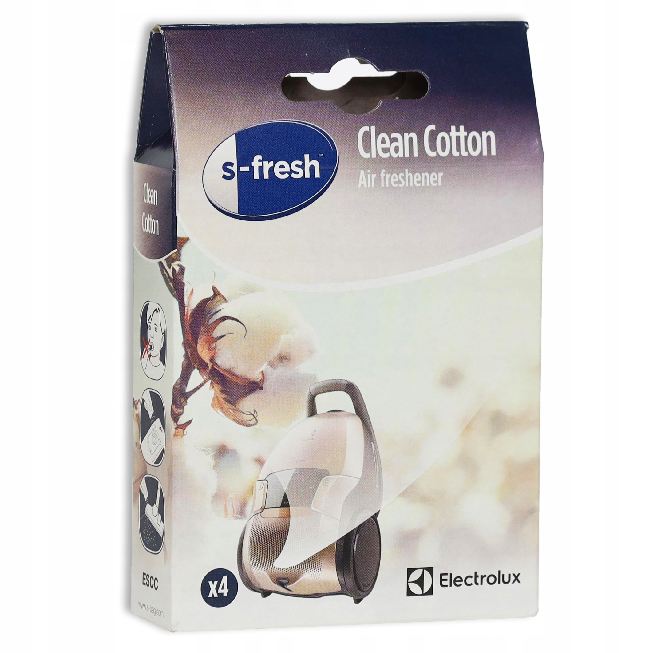Zapach bawełna do odkurzacza Electrolux 4szt. Marka Electrolux