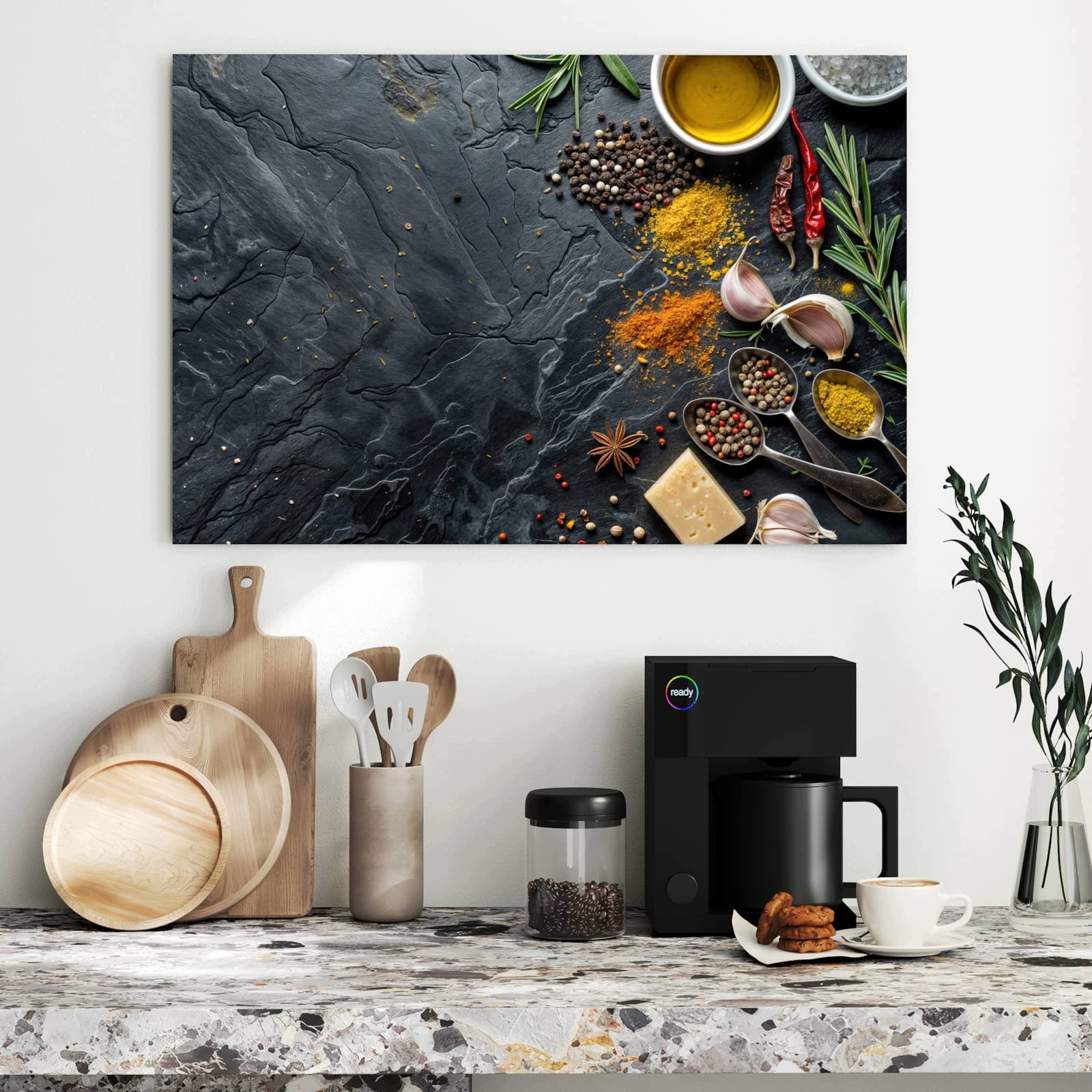 Magnetická tabule Kuchnia Ingredience 90 × 60 cm