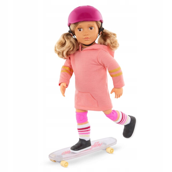 Our Generation: Lalka Ollie 46cm – z deskorolką