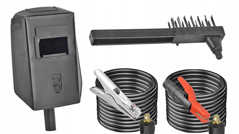 SPAWARKA INWERTOROWA INWERTEROWA 300A LCD MMA TIG Długość przewodu spawalniczego 210 cm