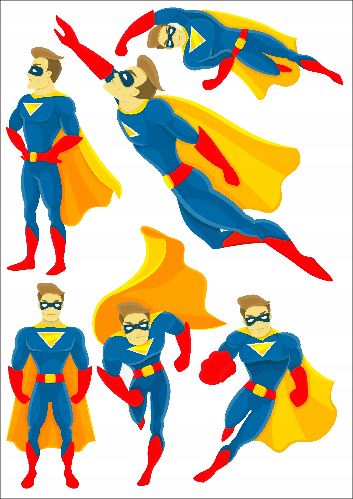

PK15DJ Tymczasowe tatuaże Superman dla dzieci