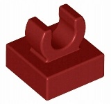 

Lego Płytka zaczep 1x1 Dark Red 15712 New 2szt