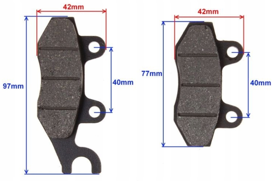 KLOCKI HAMULCOWE HAMULCA TYŁ TYLNEGO Quad ATV DAELIM ET 250cc Numer katalogowy części KLOCKI HAMULCOWE HAMULCA TYŁ TYLNEGO Quad ATV DAELIM ET 250cc