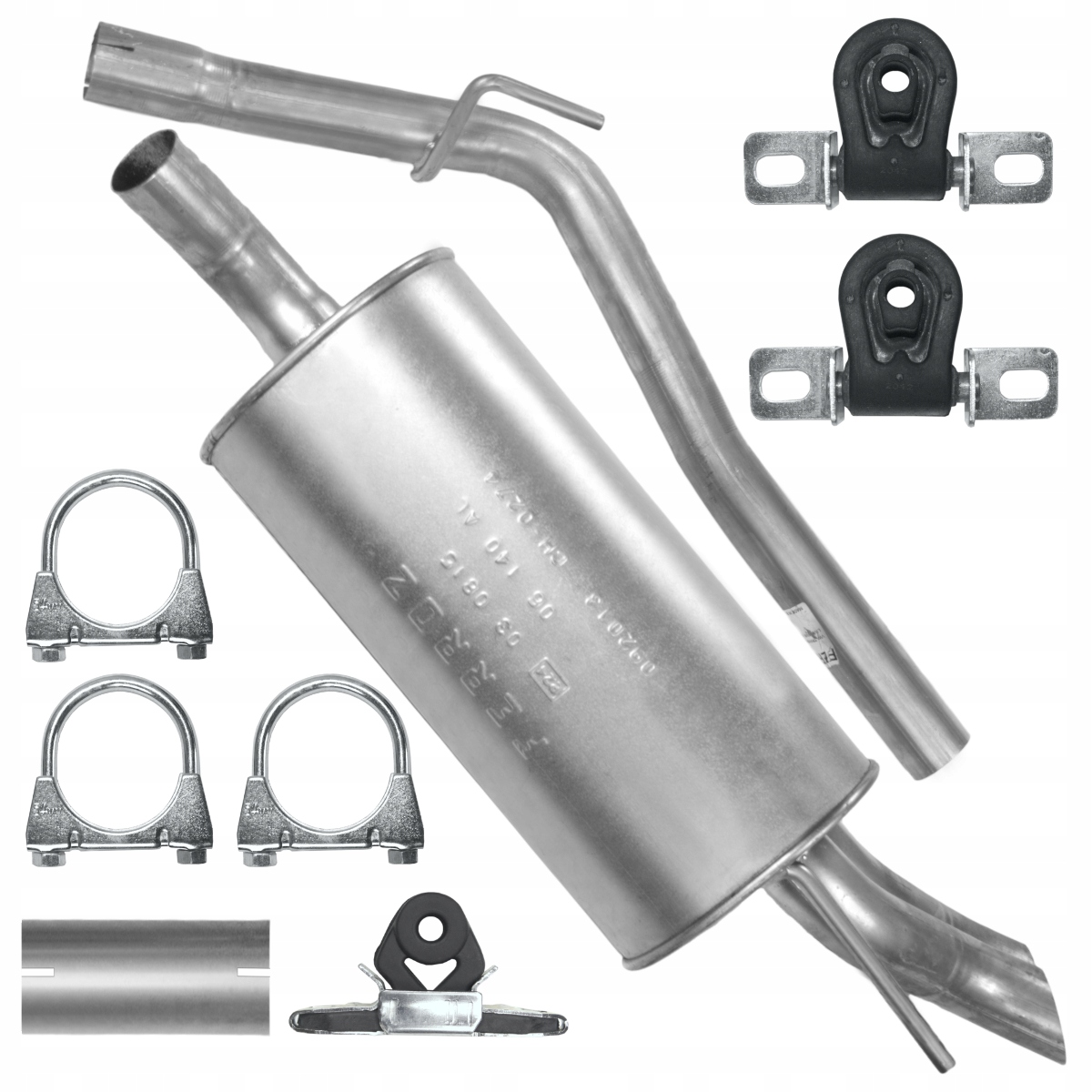 Tłumik końcowy VW T4 1.9 2.4 96-03 BUS SWB LWB