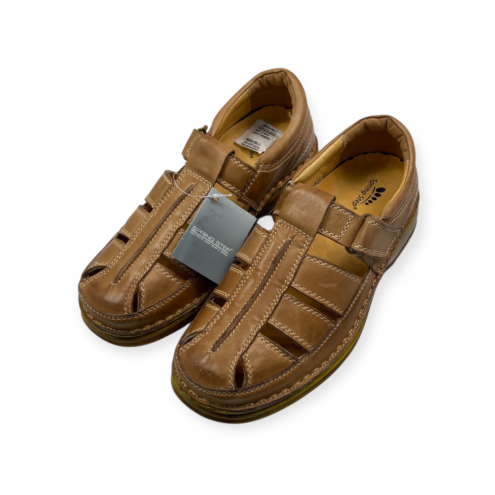 Pánské kožené sandály Spring Step vel. – pohodlí a styl na léto