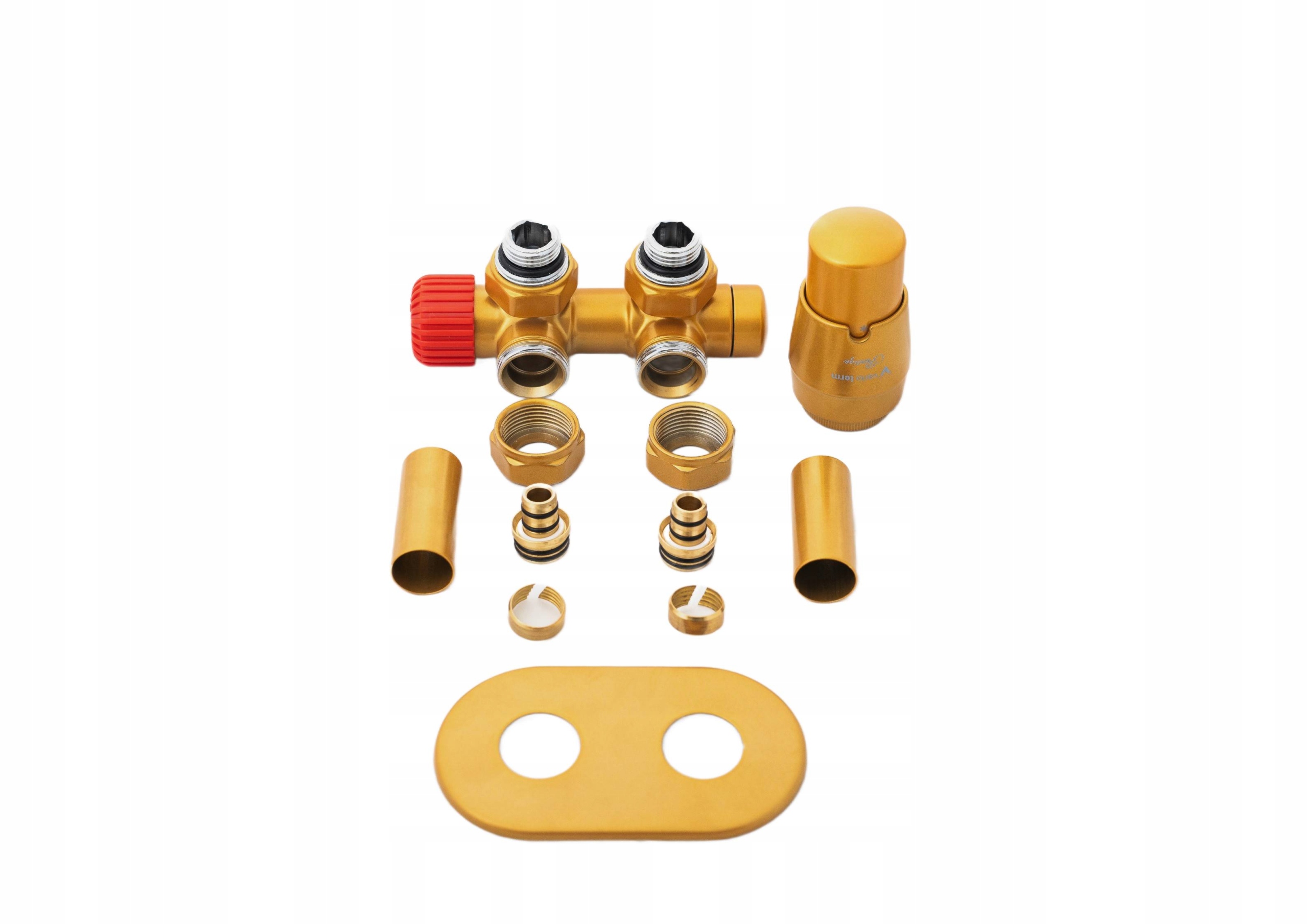 Termostatický Set Twins All In One Zlatý Polomat