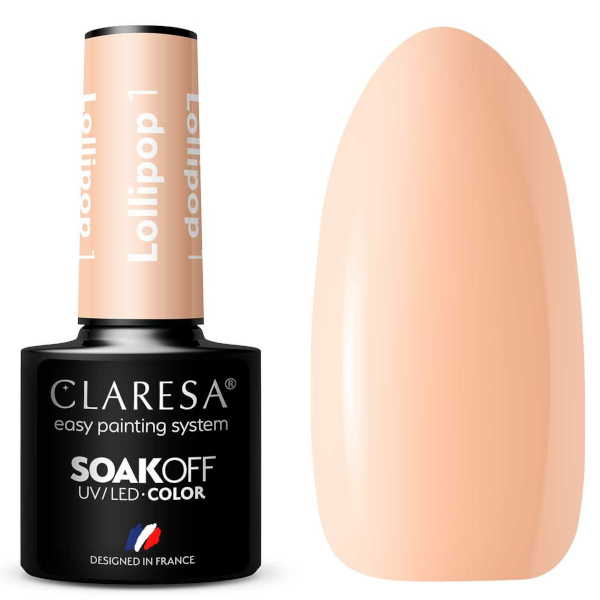CLARESA Lakier Hybrydowy Lollipop 1 5g