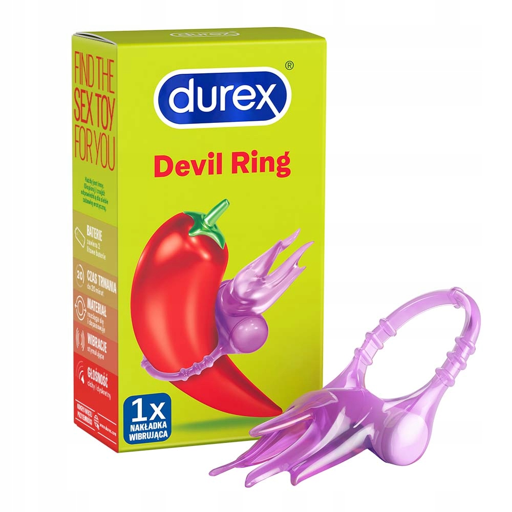 

Pierścień wibracyjny Durex Play Little Devil