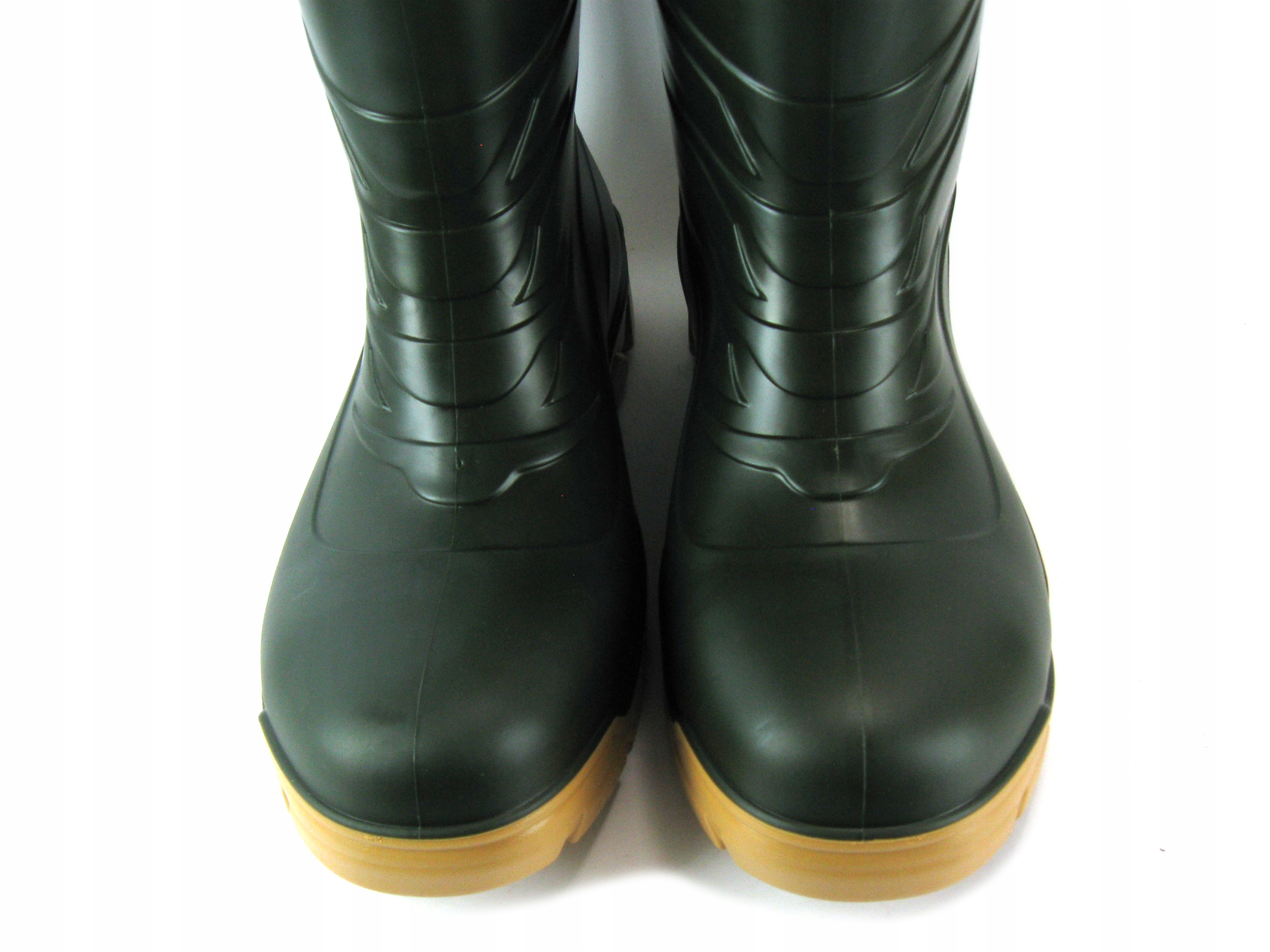 SUPER MOCNE KALOSZE TERMINATOR MĘSKIE GUMOWCE 44 Kolor zielony