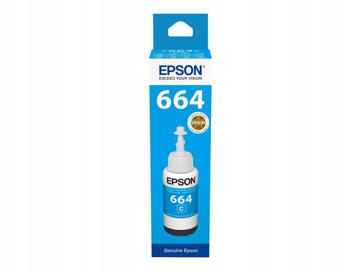 Epson C13T66424A Tusz Epson T6642 cyan 70ml L100/L200
